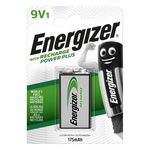 BATERIJE PUNJIVE ENERGIZER RECH.POWER PLUS NH22 (9V) 175MAH 1/1