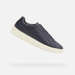 Blue men's sneakers Geox Prali - Men's siva