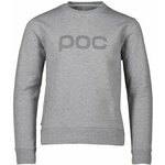 POC Crew Jr Grey Melange 130 Majica s kapuljačom na otvorenom