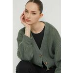 Kardigan Roxy za žene, boja: zelena