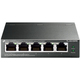 TP-Link 5-port Gigabit PoE Easy Smart preklopnik (Switch), 5×10/100/1000M RJ45, 4×PoE+, metalno kućište, 13" (65W)