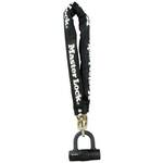 Master Lock čelični lanac 10 mm s mini U-bravom 8234EURDPRO Master Lock 8234EURDPRO lanac crna zaključavanje ključem
