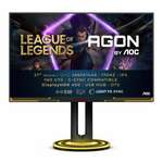 AOC Agon/Agon Pro AG275QXL monitor, IPS, 27", 16:9, 2560x1440, 120Hz, pivot, HDMI, DVI, Display port, USB