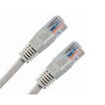 Digitus UTP mrežni kabel Cat5e patch, 1 m, sivi