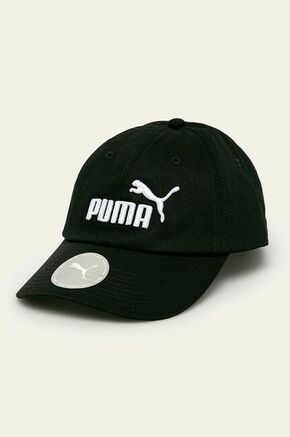 Puma - Kapa - crna. Kapa s šiltom u stilu baseball iz kolekcije Puma. Model izrađen od tkanine s aplikacijom.
