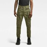 G-STAR Pants - Zip point 3D skinny cargo green kaki