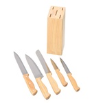 AtmoWood Set od 5 noževa sa stalkom