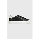 Tenisice Calvin Klein Vulcanized Lace Up Lth HW0HW02037 Black/White 0GN