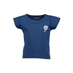BLUE SEVEN Majica morsko plava / golublje plava / srebro / bijela 24459192