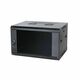 NaviaTec Wall Cabinet 6U 600 x 600mm, disassembled TWS01-66B, Black NVT-WCAB6U-TWS01-66B NVT-WCAB6U-TWS01-66B