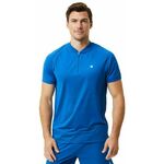 Muški teniski polo Björn Borg Ace Performance Zip Polo - classic blue