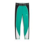 PUMA Sportske hlače smaragdno zelena / crna / bijela