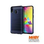 Samsung Galaxy M20 plava premium carbon maska