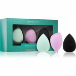 BrushArt Make-up Sponge Set spužvica za puder AQUAMARINE GREEN