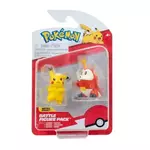 Pokemon figurica “battle figure generation ix“ 2pk - fuecoco and pikachu