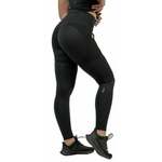 Nebbia High Waist Leggings INTENSE Mesh Black M Fitness hlače