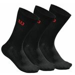 Čarape za tenis Wilson Men's Crew Sock 3P - black