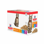 Hill's Adult - Piletina | Riba | Govedina - Multipack 12x85g