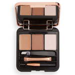 Makeup Revolution London Brow Sculpt Kit paletica za obrve 2,2 g nijansa Medium Brown za žene