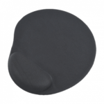 Gembird Gel mouse pad with wrist support, black