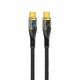 Tellur USB to USB-C CABLE, TRANSPARENT SERIES, PD60W, 1M, BLACK