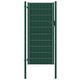 vidaXL Vrata za ogradu od čelika 100 x 204 cm zelena
