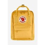 Ruksak Fjallraven Kanken Mini boja: žuta, mali, s aplikacijom, F23561.160-160