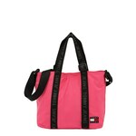 Tommy Jeans Shopper torba 'ESSENTIAL' roza / crna