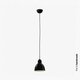 FARO 64256 | Venice-FA Faro visilice svjetiljka 1x E27 blistavo crna, blistavo crna