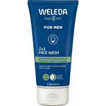 Weleda For Men 2in1 Face Wash gel za čišćenje lica i brade 100 ml za muškarce