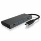 USB-C HUB ICY BOX IB-HUB1428-C31, 2x USB Type-C, 2x USB Type-A