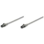Intellinet prespojni mrežni kabel Cat.6 UTP PVC 0.5m sivi