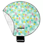 Spokey PICNIC FLAMINGO Okrugla piknik deka promjera 150 cm.