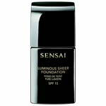 Sensai Luminous Sheer tekući puder za posvjetljivanje SPF 15 nijansa LS204.5 Warm Beige 30 ml