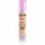 NYX Professional Makeup Bare With Me Serum Concealer korektor 9,6 ml nijansa 03 Vanilla