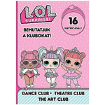 L.O.L. Surprise! - Predstavljamo klub! - Ples radna bilježnica sa naljepnicama