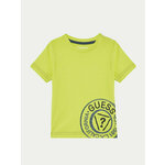 Guess T-shirt N5RI15 K8HM4 Zelena Regular Fit