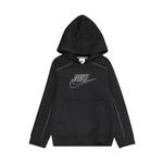 Nike Sportswear Sweater majica siva / crna