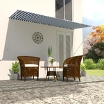 vidaXL Tenda na uvlačenje 300 x 150 cm plavo-bijela
