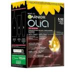 Garnier Olia Red Lacquers boja za kosu obojena kosa 60 g nijansa 5.52 Velvety Merlot za žene