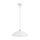 EGLO 96073 | Vetro Eglo visilice svjetiljka 1x E27 bijelo, kristal