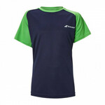 Majica za dječake Babolat Play Crew Neck Tee Boy - peacoat/poison green