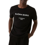 Majica za dječake Björn Borg Logo T-Shirt - beauty black