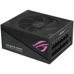 ASUS ROG Strix 1200W Gold Aura Edition PSU, ATX 3.0 compatible, PCIe Gen 5.0 ready, Fully modular, 80 Plus Gold, Lambda A++, Aluminum case, ROG heatsinks, Axial-tech fan design, Dual ball fan bearings