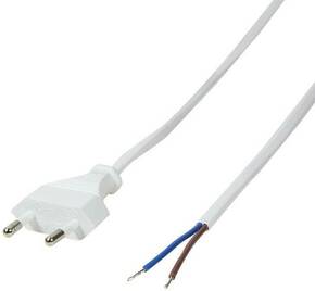 LogiLink struja priključni kabel [1x europski muški konektor - 1x slobodan kraj] 1.50 m bijela