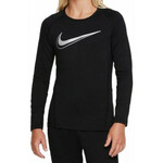 Majica za dječake Nike Pro Dri FIT Long Sleeve - black