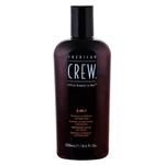 American Crew 3-IN-1 Shampoo, Conditioner &amp; Body Wash šampon 250 ml za muškarce