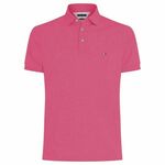 Muški teniski polo Tommy Hilfiger Core 1985 Slim Polo - deep crimson fruit