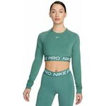 Ženska majica dugih rukava Nike Pro 365 Dri-Fit Cropped Long-Sleeve Top - bicoastal/white