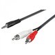 Goobay audio kabel 3,5mm - 2xRCA 3 m